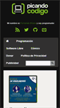 Mobile Screenshot of picandocodigo.net