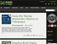 Tablet Screenshot of picandocodigo.net